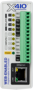 X-410 Web-Enabled Industrial Controller Front