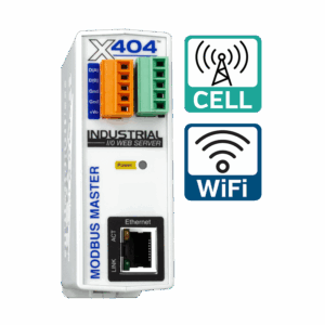 X404CW with Cell and WiFi Icons