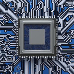 Computer Circuit Board Concept Image