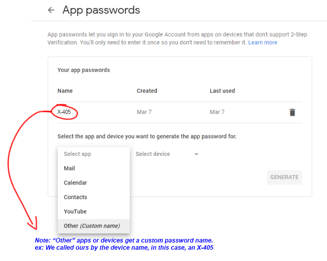 Gmail App Password Setup