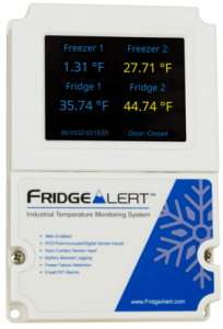 FridgeAlert Touchscreen Web-Enabled Temperature and Humidity Module