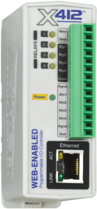 X-412 Web-Enabled Industrial Controller