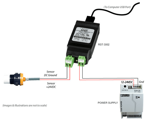 RST-3002 Wiring Example Diagram