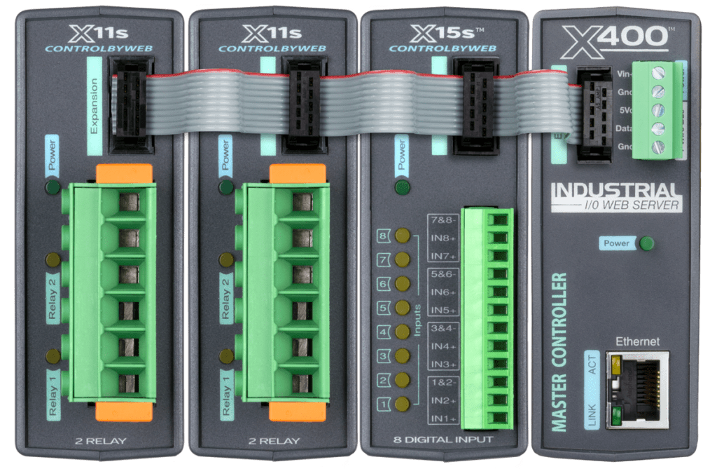 X-400 with Attached Expansion Modules