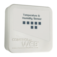 Wall Mount Temperature and Humidity Sensor