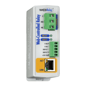 ControlByWeb WebRelay with 1 input and one relay