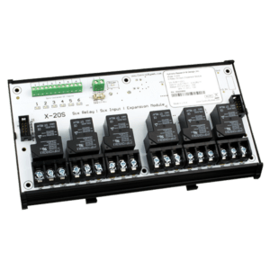 X-20s - 6 relay, 6 digital input expansion module