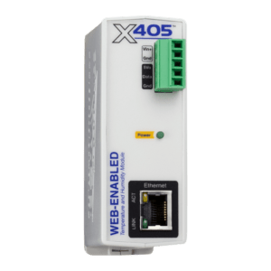X-405 web-enabled temperature and humidity monitoring