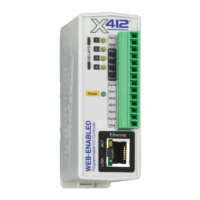 X-412 - 4 relay and 4 analog input module