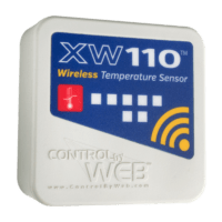 XW-110 wireless temperature sensor