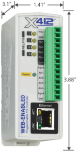 X-412 Dimensions Image