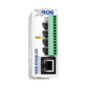 An X-406 centered with no protocol icons
